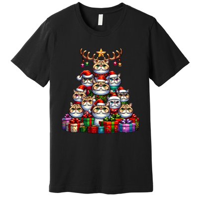 Christmas Tree Exotic Shorthair Shorthaired Persian Premium T-Shirt