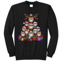 Christmas Tree Exotic Shorthair Shorthaired Persian Tall Sweatshirt