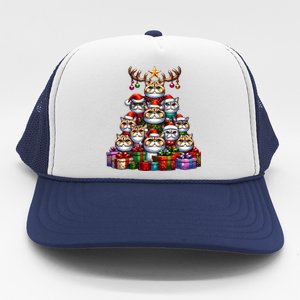 Christmas Tree Exotic Shorthair Shorthaired Persian Trucker Hat