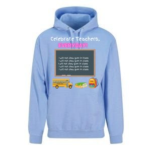 Celebrate Teachers Everyday! National Teachers Day +364 Cute Gift Unisex Surf Hoodie