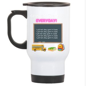 Celebrate Teachers Everyday! National Teachers Day +364 Cute Gift Stainless Steel Travel Mug