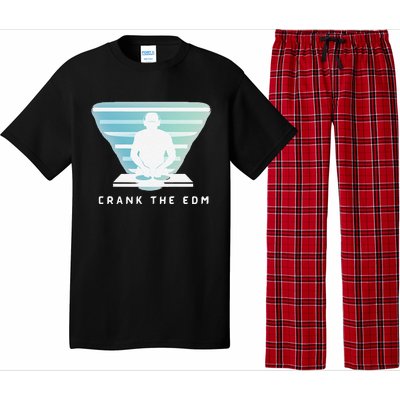 Crank The Edm Electronic Dance Music Humor Pajama Set