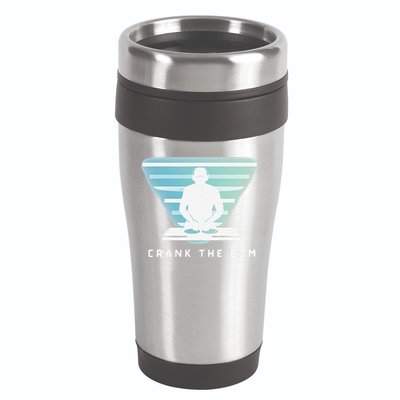 Crank The Edm Electronic Dance Music Humor 16oz Travel Tumbler