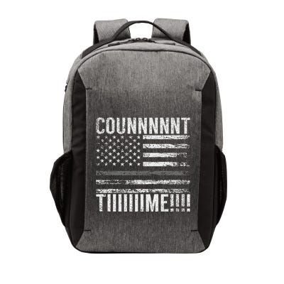 Count Time Funny Correctional Officer Vector Backpack