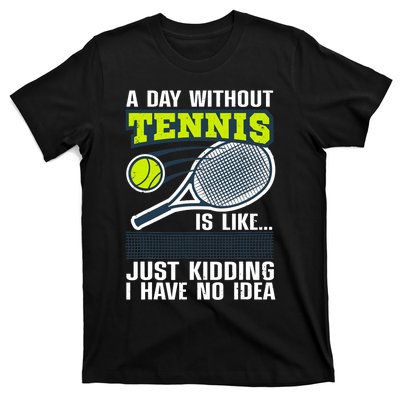 Cool Tennis For Tennis Player Sports Lover Coach T-Shirt