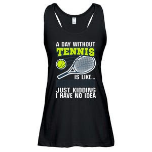 Cool Tennis For Tennis Player Sports Lover Coach Ladies Essential Flowy Tank