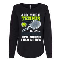 Cool Tennis For Tennis Player Sports Lover Coach Womens California Wash Sweatshirt