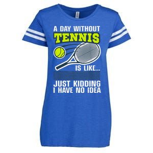 Cool Tennis For Tennis Player Sports Lover Coach Enza Ladies Jersey Football T-Shirt