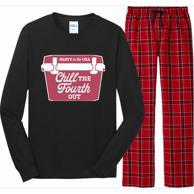 Chill The Fourth Out Long Sleeve Pajama Set