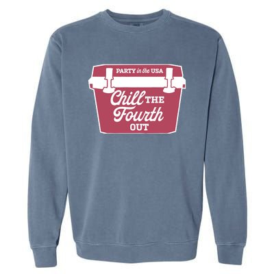 Chill The Fourth Out Garment-Dyed Sweatshirt