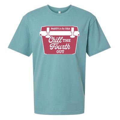 Chill The Fourth Out Sueded Cloud Jersey T-Shirt