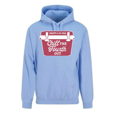 Chill The Fourth Out Unisex Surf Hoodie