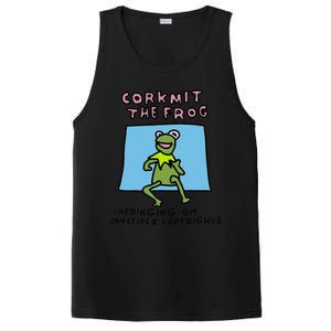 Corkmit The Frog Infringing On Multiple Copyrights Frog Meme PosiCharge Competitor Tank