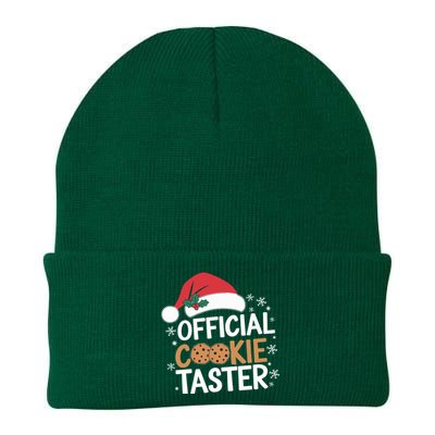 Cookie Tester Funny Christmas Taster Baking Crew Knit Cap Winter Beanie