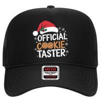 Cookie Tester Funny Christmas Taster Baking Crew High Crown Mesh Back Trucker Hat