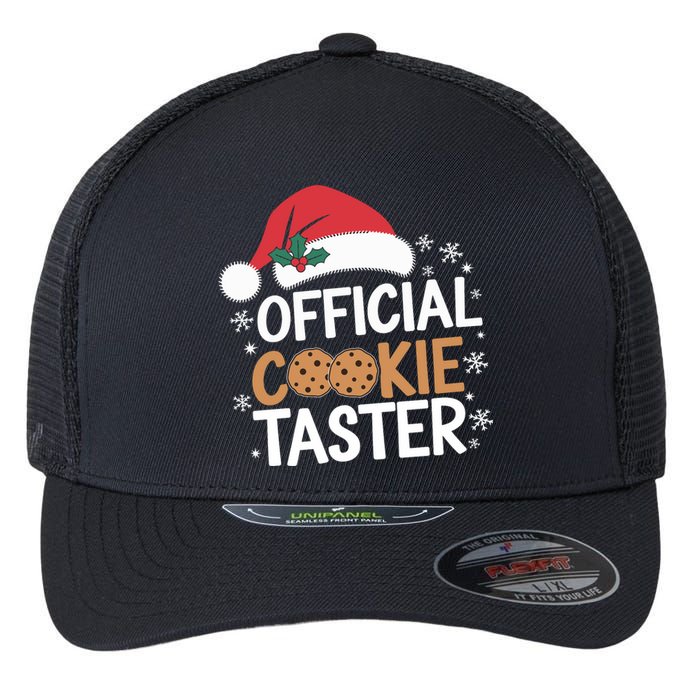 Cookie Tester Funny Christmas Taster Baking Crew Flexfit Unipanel Trucker Cap