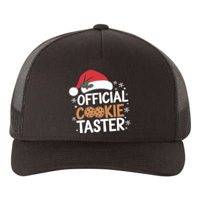 Cookie Tester Funny Christmas Taster Baking Crew Yupoong Adult 5-Panel Trucker Hat