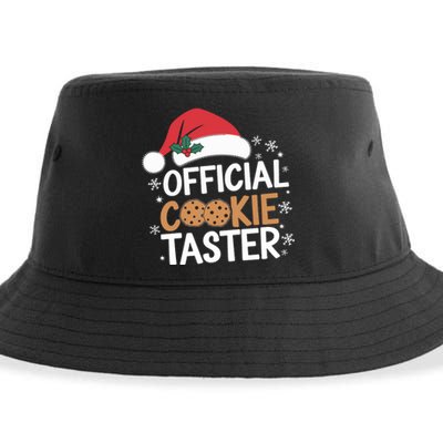 Cookie Tester Funny Christmas Taster Baking Crew Sustainable Bucket Hat