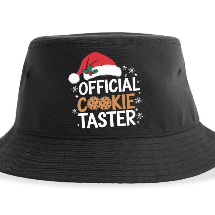 Cookie Tester Funny Christmas Taster Baking Crew Sustainable Bucket Hat