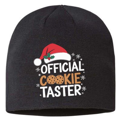 Cookie Tester Funny Christmas Taster Baking Crew Sustainable Beanie