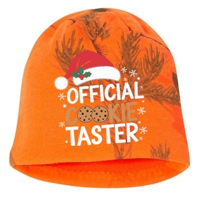 Cookie Tester Funny Christmas Taster Baking Crew Kati - Camo Knit Beanie