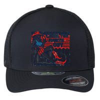 Chill The Fourth Out Funny 4th Of July Flexfit Unipanel Trucker Cap