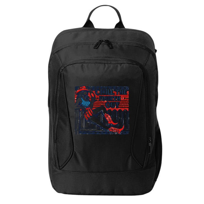 Chill The Fourth Out Funny 4th Of July City Backpack