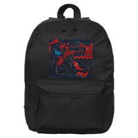 Chill The Fourth Out Funny 4th Of July 16 in Basic Backpack