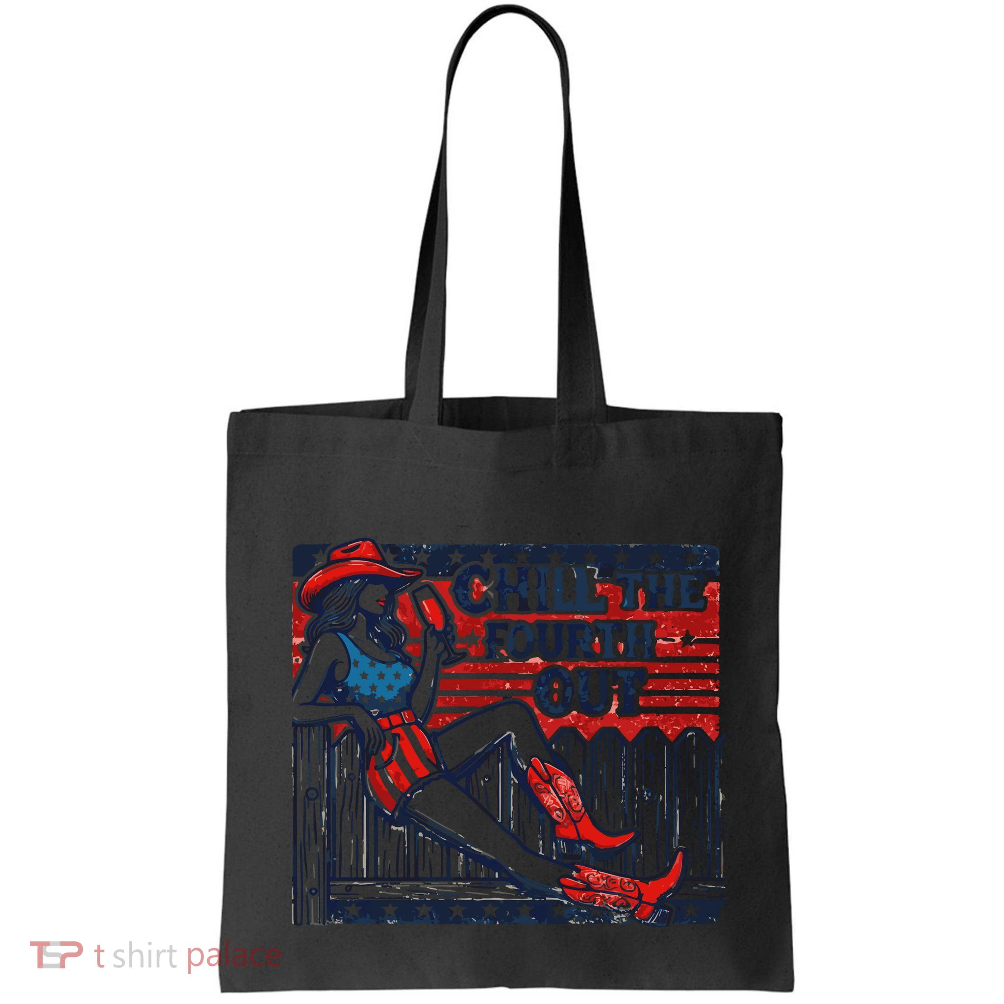 Chill The Fourth Out Funny 4th Of July Bag