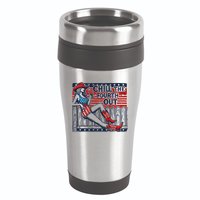 Chill The Fourth Out Funny 4th Of July 16oz Travel Tumbler
