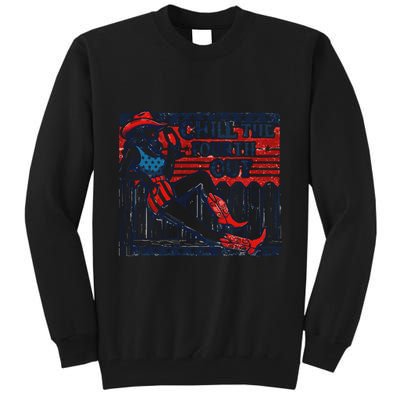 Chill The Fourth Out Funny 4th Of July Tall Sweatshirt