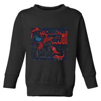 Chill The Fourth Out Funny 4th Of July Toddler Sweatshirt