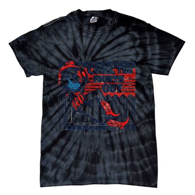 Chill The Fourth Out Funny 4th Of July Tie-Dye T-Shirt