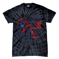 Chill The Fourth Out Funny 4th Of July Tie-Dye T-Shirt