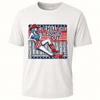 Chill The Fourth Out Funny 4th Of July Performance Shirt