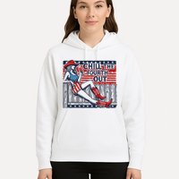 Chill The Fourth Out Funny 4th Of July Hoodie