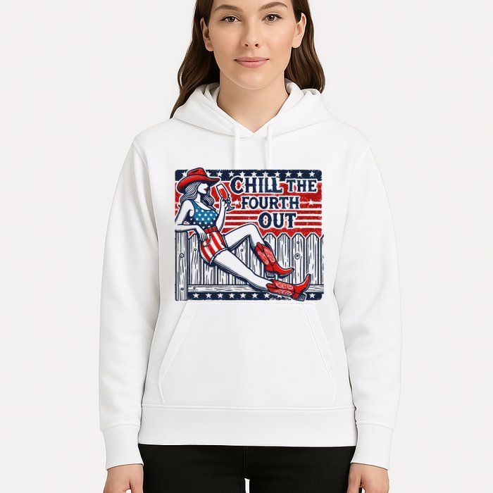 Chill The Fourth Out Funny 4th Of July Hoodie
