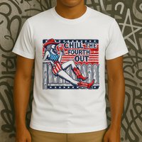 Chill The Fourth Out Funny 4th Of July T-Shirt