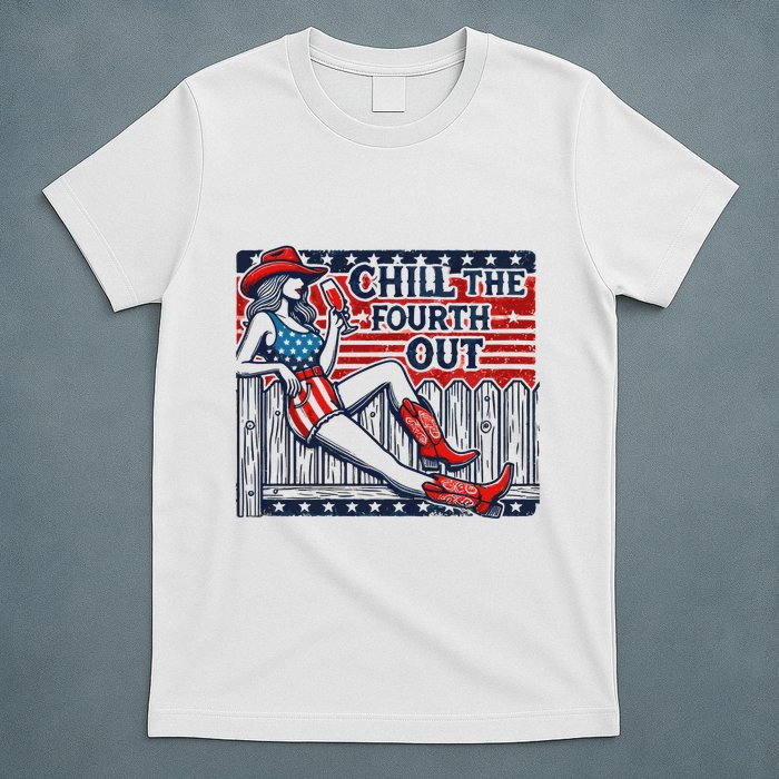 Chill The Fourth Out Funny 4th Of July T-Shirt