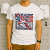 Chill The Fourth Out Funny 4th Of July T-Shirt