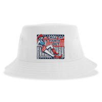Chill The Fourth Out Funny 4th Of July Sustainable Bucket Hat