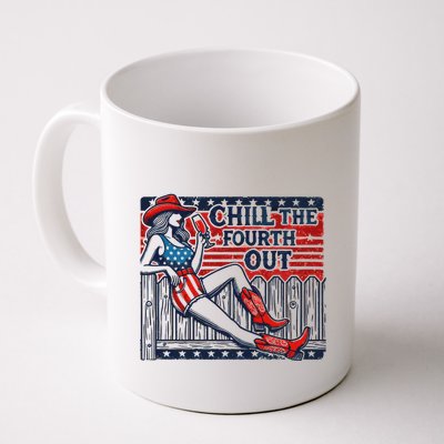 Chill The Fourth Out Funny 4th Of July Mug