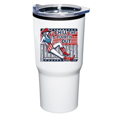 Chill The Fourth Out Funny 4th Of July Tumbler