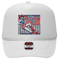Chill The Fourth Out Funny 4th Of July Hat