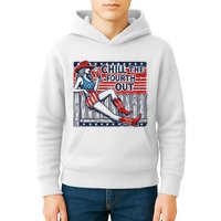 Chill The Fourth Out Funny 4th Of July Kids Hoodie