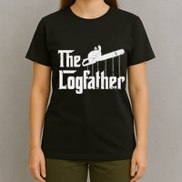 Cool Timber Felling Chainsaw T-Shirt
