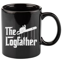 Cool Timber Felling Chainsaw 11oz C Handle Ceramic Mug