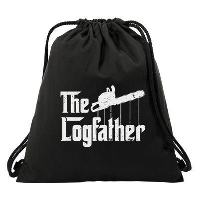 Cool Timber Felling Chainsaw Drawstring Bag