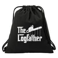 Cool Timber Felling Chainsaw Drawstring Bag