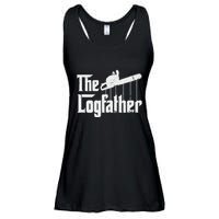 Cool Timber Felling Chainsaw Ladies Essential Flowy Tank